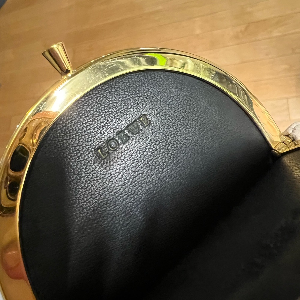 Loewe Rare Fringe Suede Coin Purse Beige/Tan - Picture 8 of 10